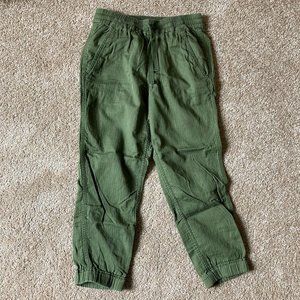 J.Crew green joggers